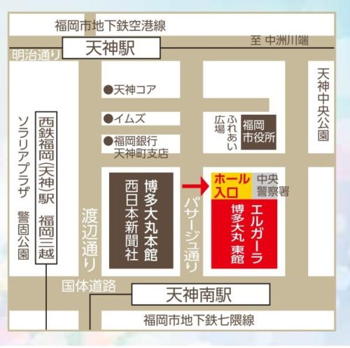 9-24　福岡地図